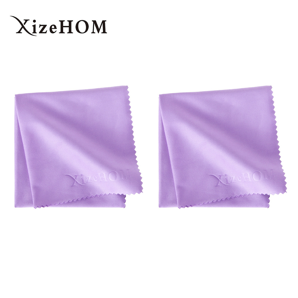 XizeHOM 30*30 cm/2 Stck groß Mikrofaser Reinigung Tücher Kamera Objektiv Auge/Gläser GPS/Computer sauber Wischen Kleidung Reiniger
