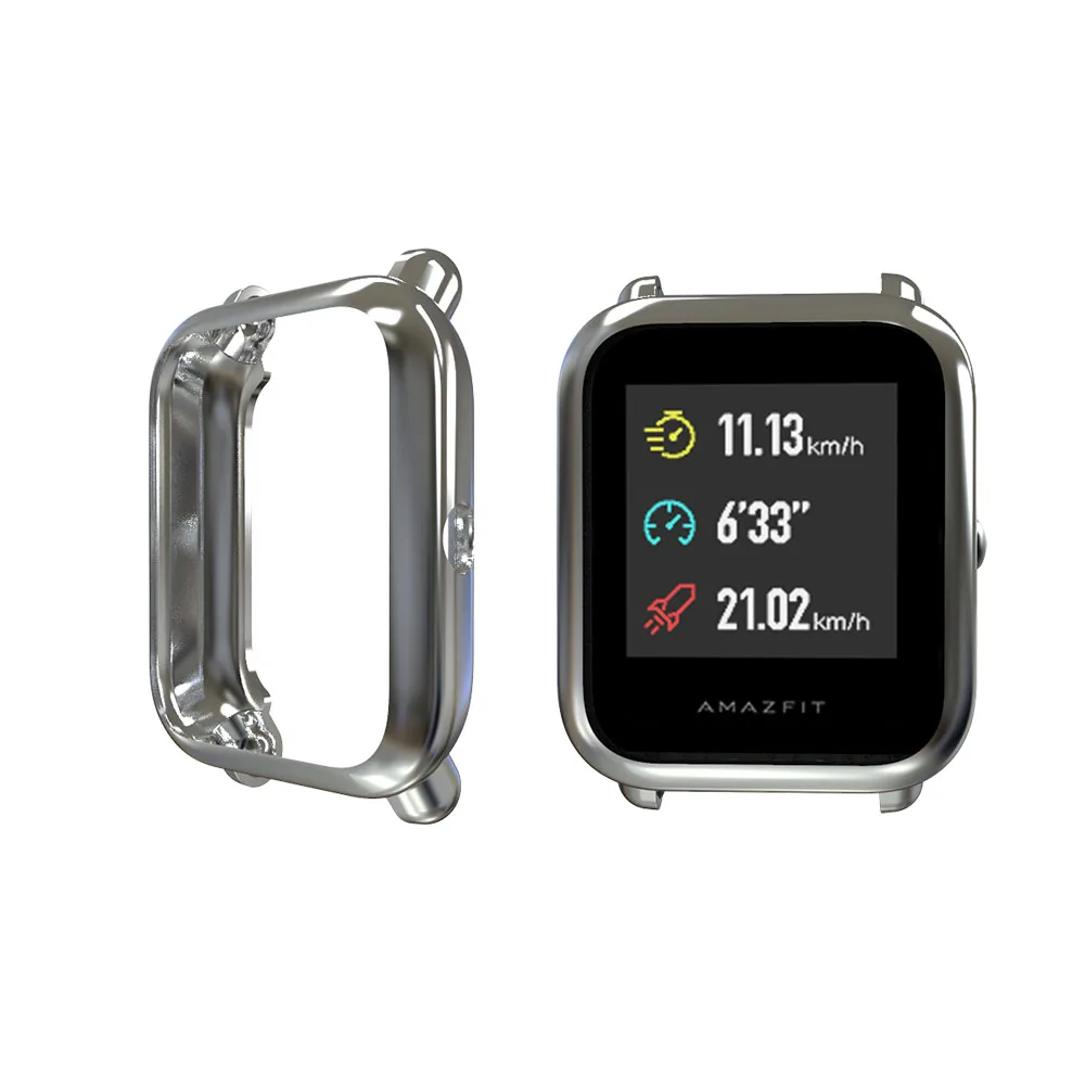 Funda protectora de TPU para Xiaomi Amazfit Bip U Pro GTS 2 Mini Protector de pantalla carcasa protectora de reloj para funda Amazfit Bip Lite