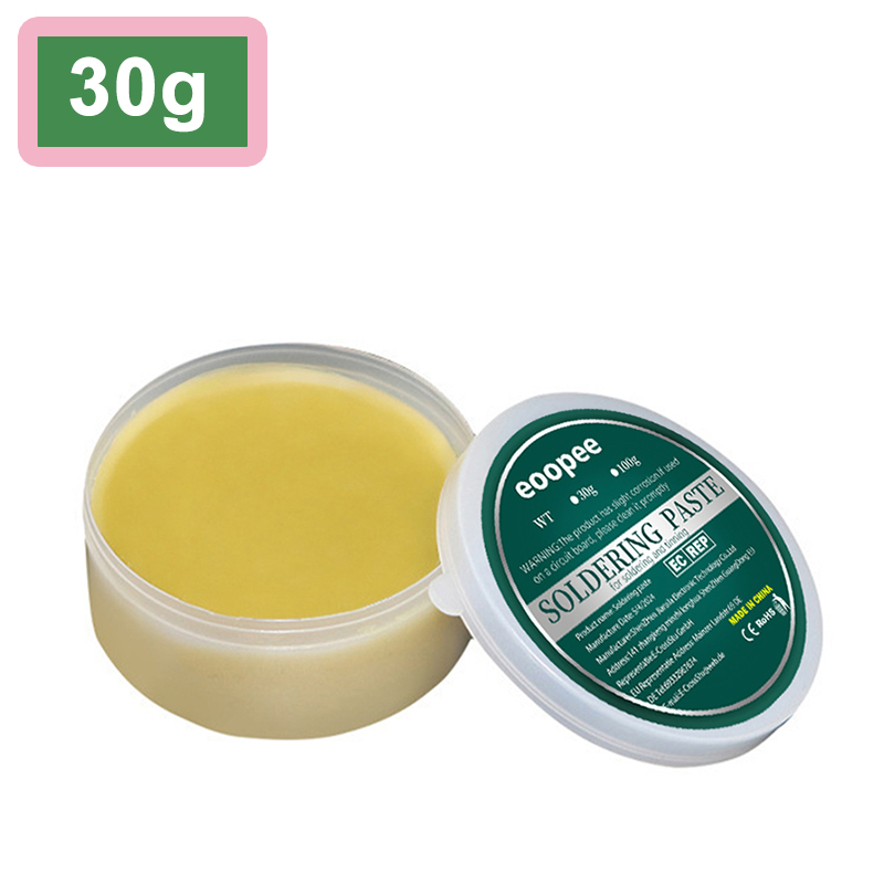 Lötpaste Flussmittel No-Clean Kolophoniumkernlot für elektronische Leiterplatten- und SMD-Reparatur, schnelle, starke Bindung, neutrale Lötpaste: Rot