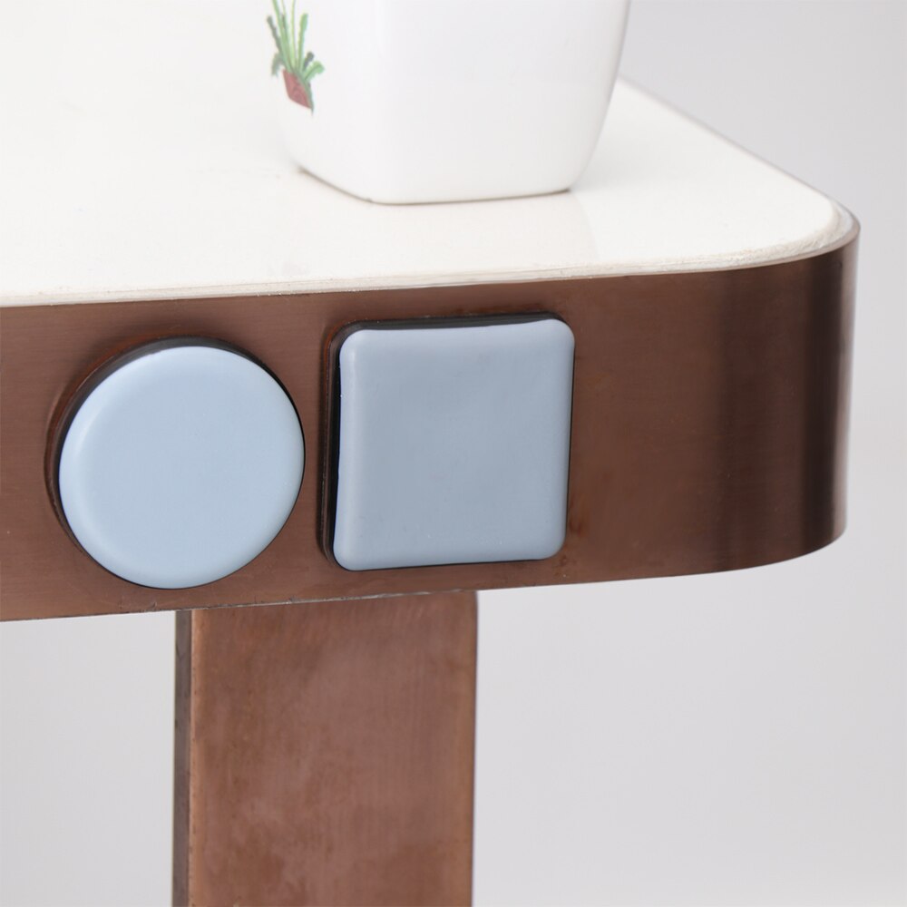 Coussinet de sol pour meubles de Table | 11 tailles 4 pièces/ensemble coussinet de glissement facile à déplacer, protecteur de pieds de meubles, auto-adhésif, Anti-abrasion