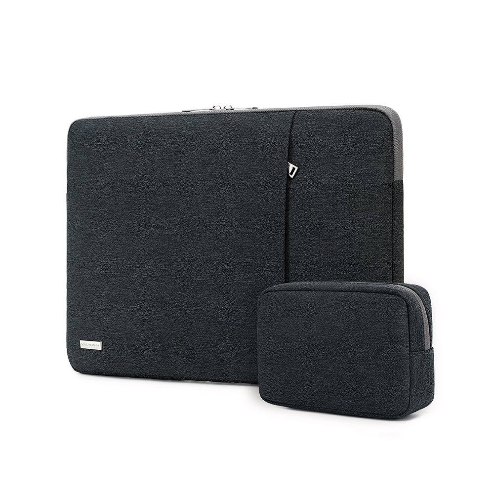 Laptoptas Sleeve Case 13 14 15.6 Inch Computer Case Voor MacBook Air 13.3 Case Xiaomi Lenovo Dell Asus Huawei HP Beschermende Tas: 15" / Donkergrijs