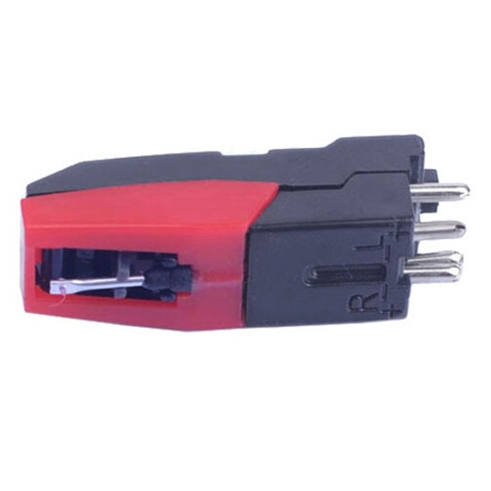 Draaitafel Phono Cartridge w/Stylus Vervanging Black & rood voor Vinyl Platenspeler Economische en Duurzaam