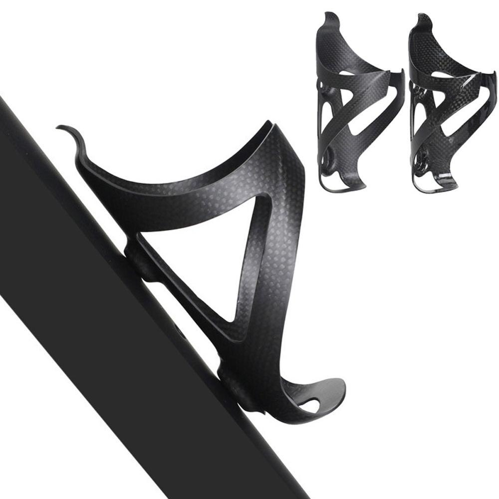 Full 3K Carbon Fiber Bicycle Water Bottle Cage MTB Road Bike Bottle Holder Ultra Light Cycle Equipment Matte/light