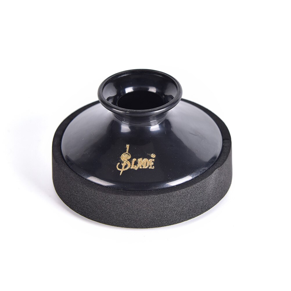 1 stuks abs saxofoon demper voor altsaxofoon, saxofoon, houtblaasinstrumenten, onderdelen en accessoires: Zwart