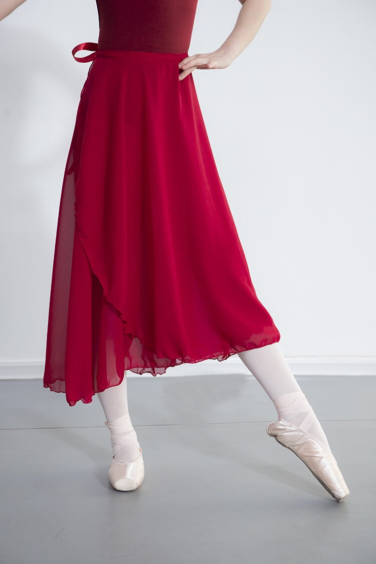 Lulli Natasha | Women Pull on Wrap Dance Skirt | LUB293