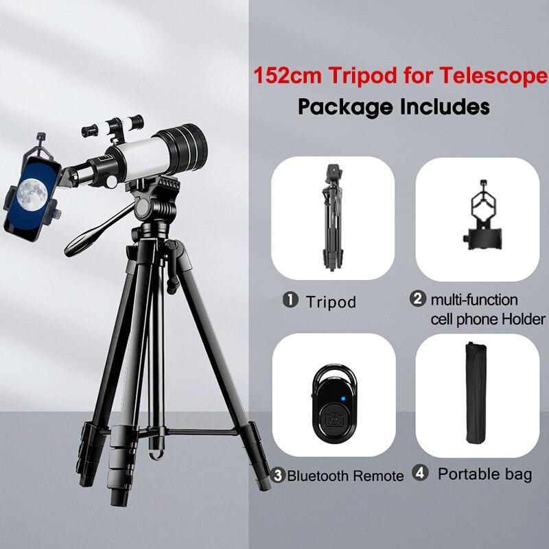 Tripod for Phone Lightweight Smartphone Camera Tripods with Phone Holder Bluetooth Photography Tripod for Canon Sony DSLR
