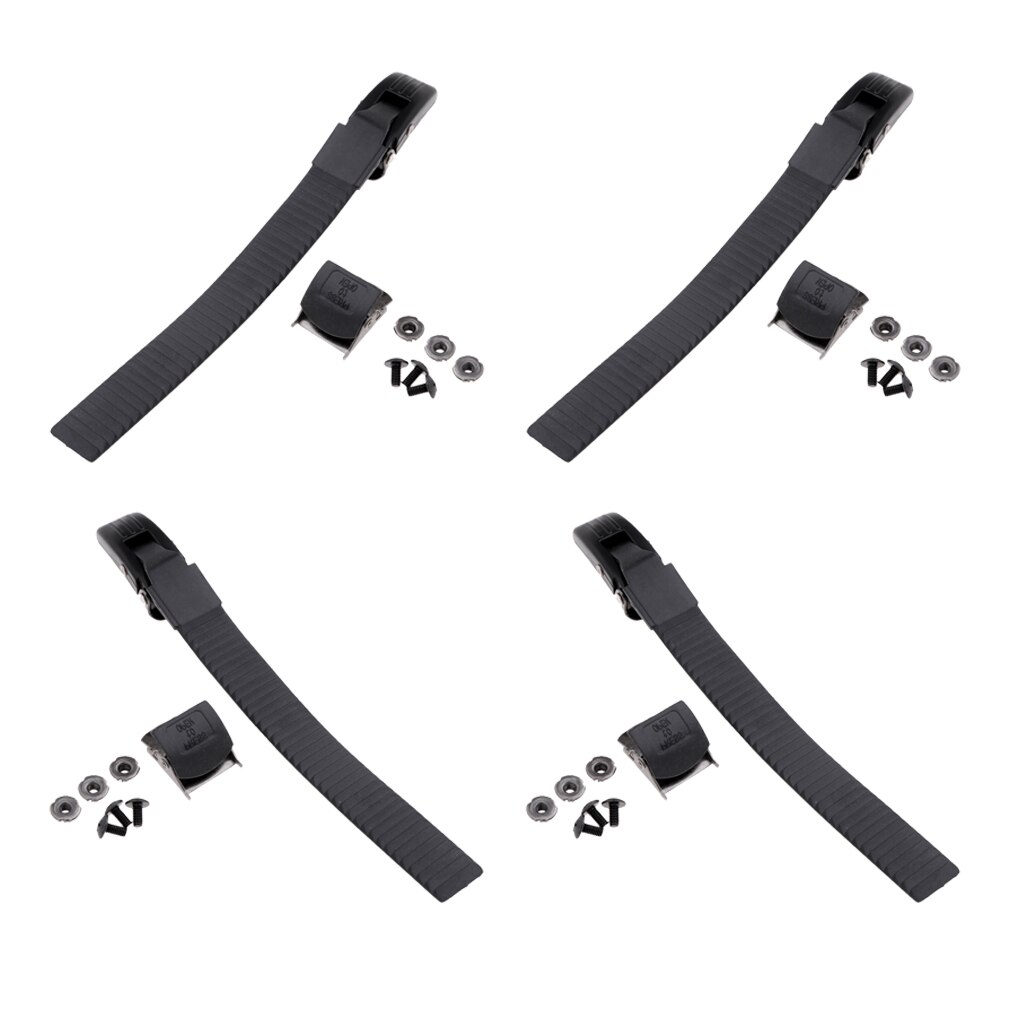 Perfeclan 4 x Inline Skate Strap fibbia con viti di serraggio sostituzione dadi