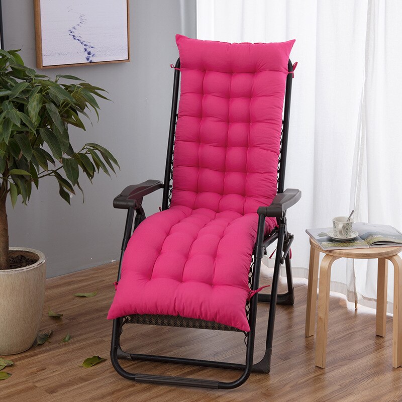 Lange Liege Kissen Schaukel Rückenlehne Stuhl Matten Sonnenschein Garten Terrasse Sonne Liege Kissen Bank Tatami-matt Hause Dekoration: Rose / 48x120cm