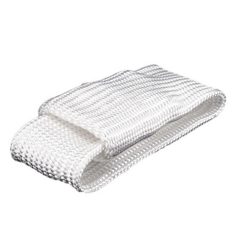 1/2pcs Breathable Finger Heat Shield Cover Guard Weld Welding Gloves Heat Protection For Industrial Welders Fiberglass White^o^