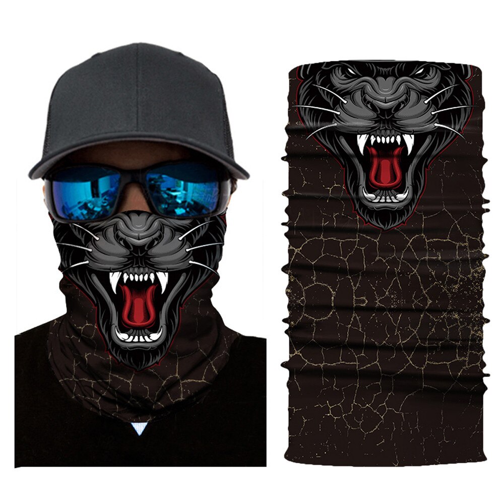 Cache-visage lavable et réutilisable pour moto, protection complète pour le cou, le cyclisme, le cyclisme, le Ski: B