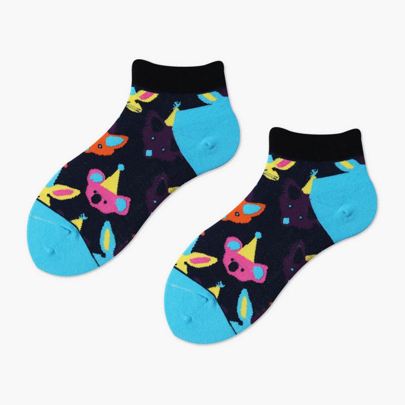 Charizard Avocado Invisible Summer Socks Short Low Cut No Show Socks Slipper Sneaker Socks Cotton Funny Secret Happy Boat Socks: 10
