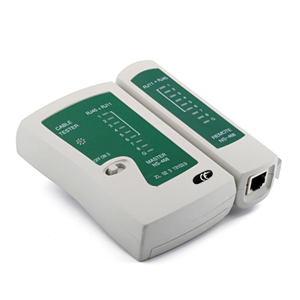 Profissional cabo de rede testador testador cabo para rj11 rj45 lan cabo detector testador ferramenta ferramentas teste rede