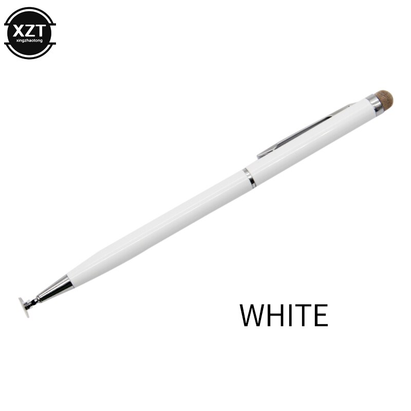 Lápiz capacitivo 2 en 1 para pantalla táctil, bolígrafo de dibujo con succionador táctil conductivo, cabeza táctil de microfibra para tableta y teléfono inteligente