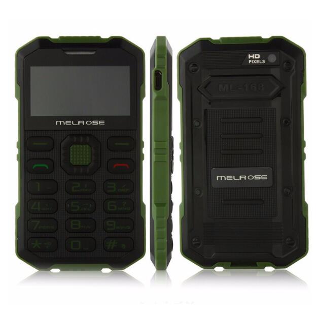 Ultra-thin Outdoor Shockproof Mini Phone Melrose S2 1.7inch MP3 Camera Bluetooth Dialer Earphone Multi-Language Mobile Phone