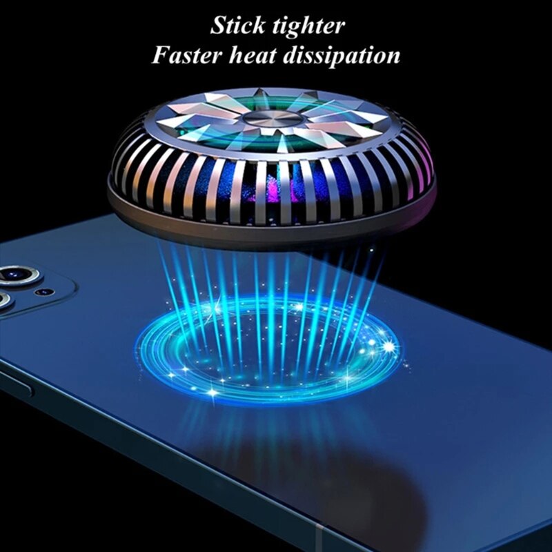 Magnetische Halfgeleider Mobiele Telefoon Platte Radiator Metalen Telefoon Cooling