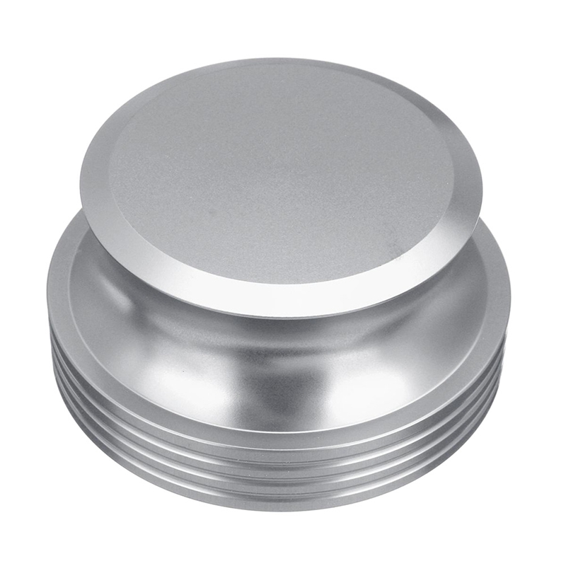 Jabs plattenspieler-stabilisatorklemme für lp-vinyl-plattenspieler, schallplattenstabilisator, gewicht, vibrationsausgleich: Silber