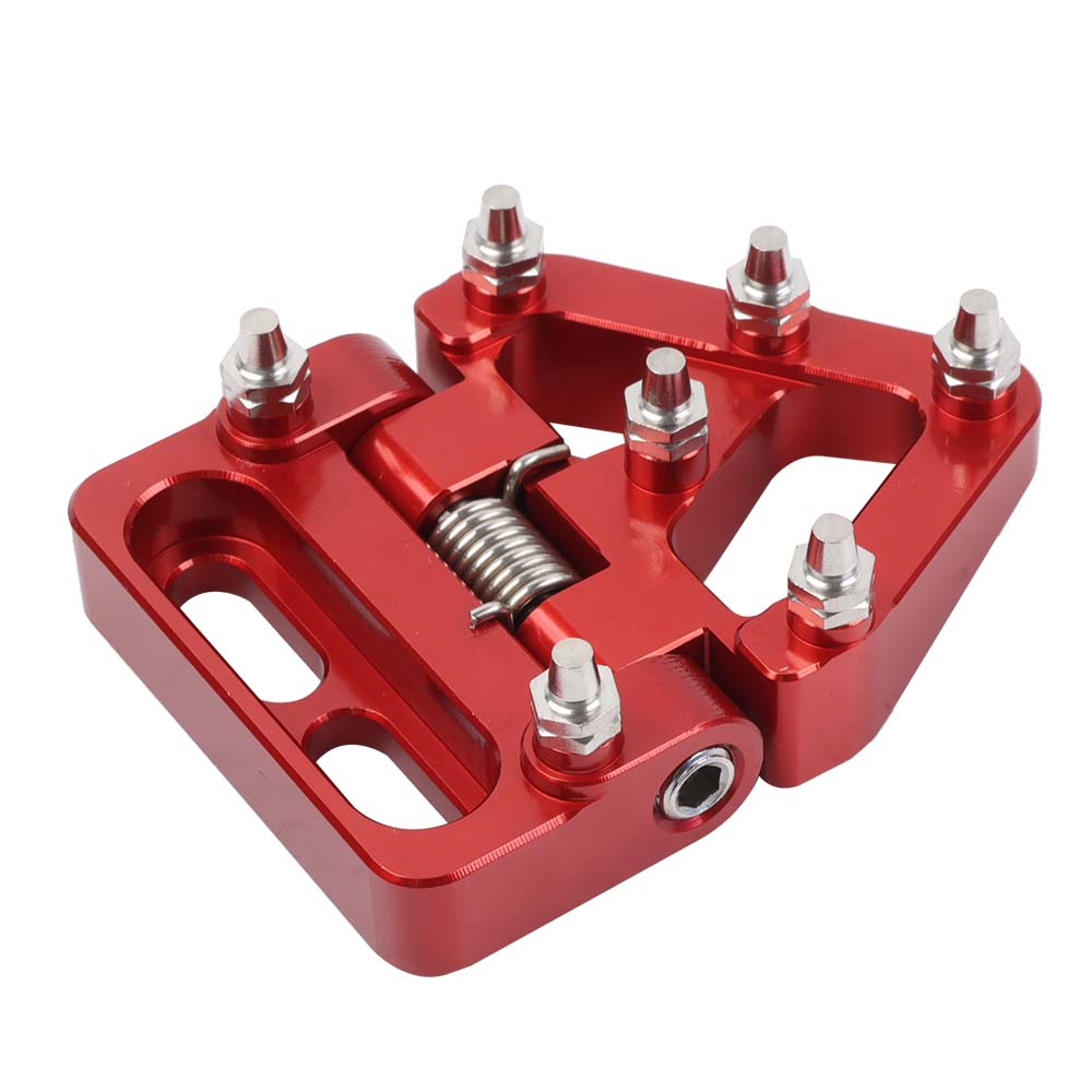 For Beta Xtrainer 300 250 RR RRS 125 200 250 300 350 390 400 430 450 480 500 520 Motorcycle Folding Rear Brake Pedal Tip Plate: Red
