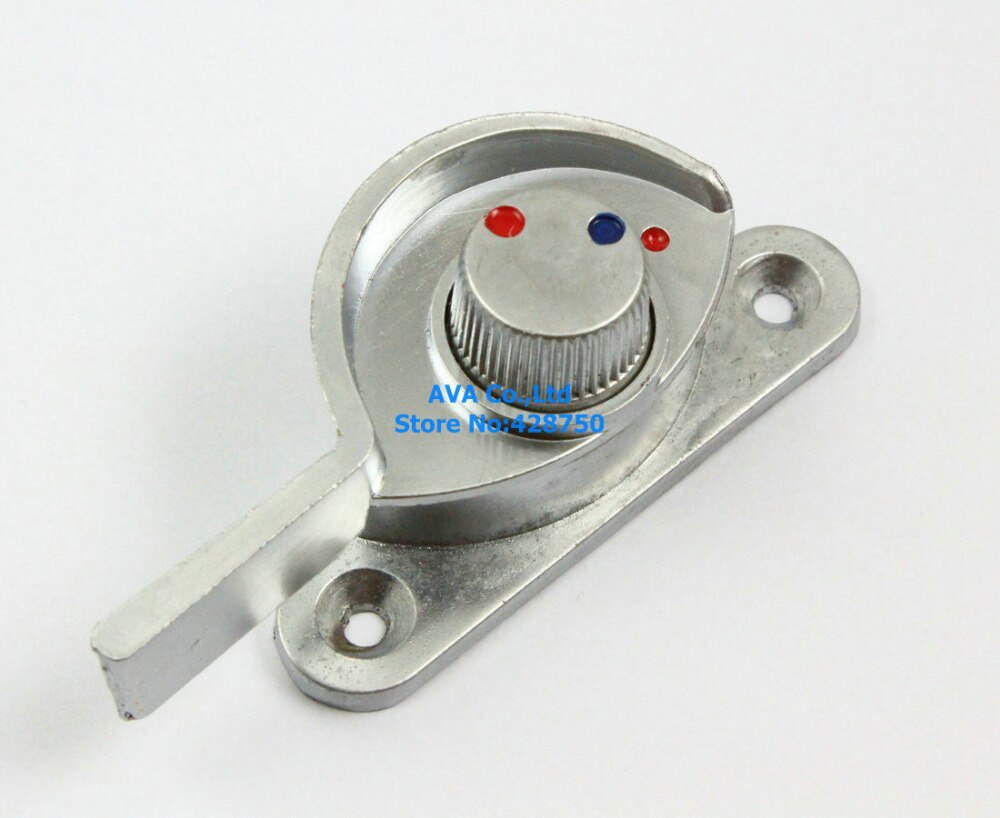 4 Zinc Alloy Crescent Sash Lock with Screws