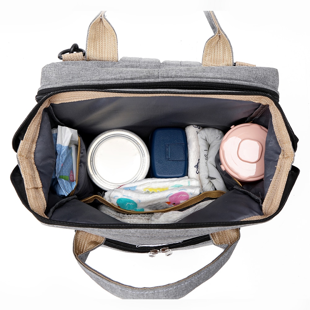 Sac à dos à couches multifonctionnel 3 en 1, berceau pliant, sac d'allaitement de maternité, sac à dos de voyage de grande capacité pour maman