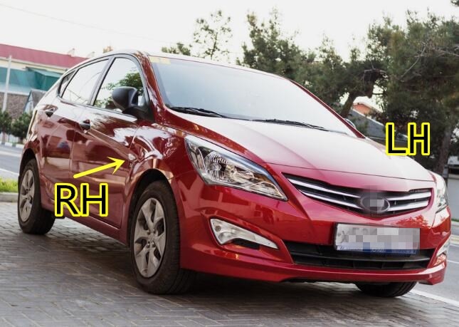 Pour hyundai solaris VERNA clignotant lumière feuille lumière lampe ampoule triangle lumière feuille plaque abat-jour et support de lampe asse