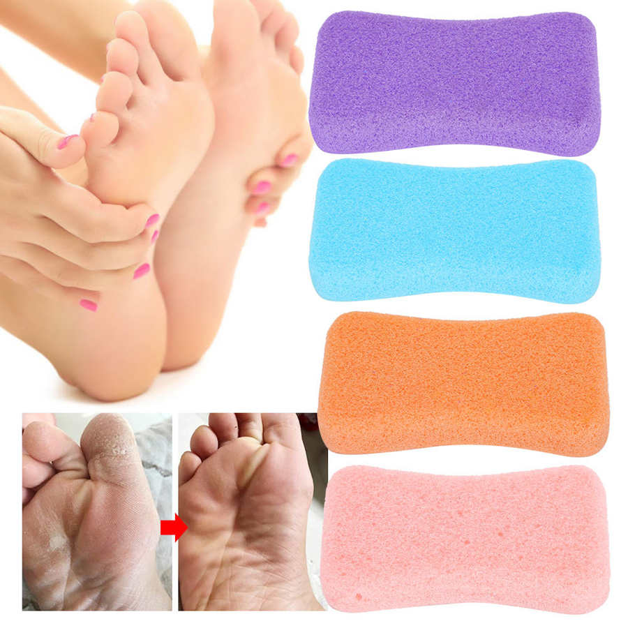 4Pcs Eelt Exfoliëren Steen Voeten Care Puimsteen Voeten Hard Skin Verwijderen Pedicure Scrubber Voet Peeling Removal Tool