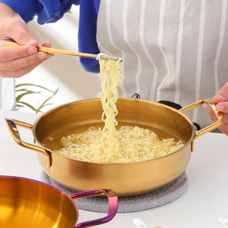 Edelstahl Suppe topf Haushalt Induktion Kompatibel Antihaft-pfanne Multi-Zweck Kochgeschirr Verwenden für Küche Restaurant