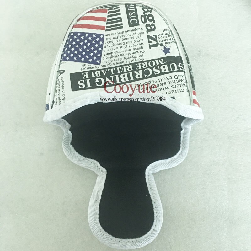 Club Golf Headcover Cooyute Pu Halve Cirkel Putter Headcover Unisex Witte Kleur Golfclubs Headcover