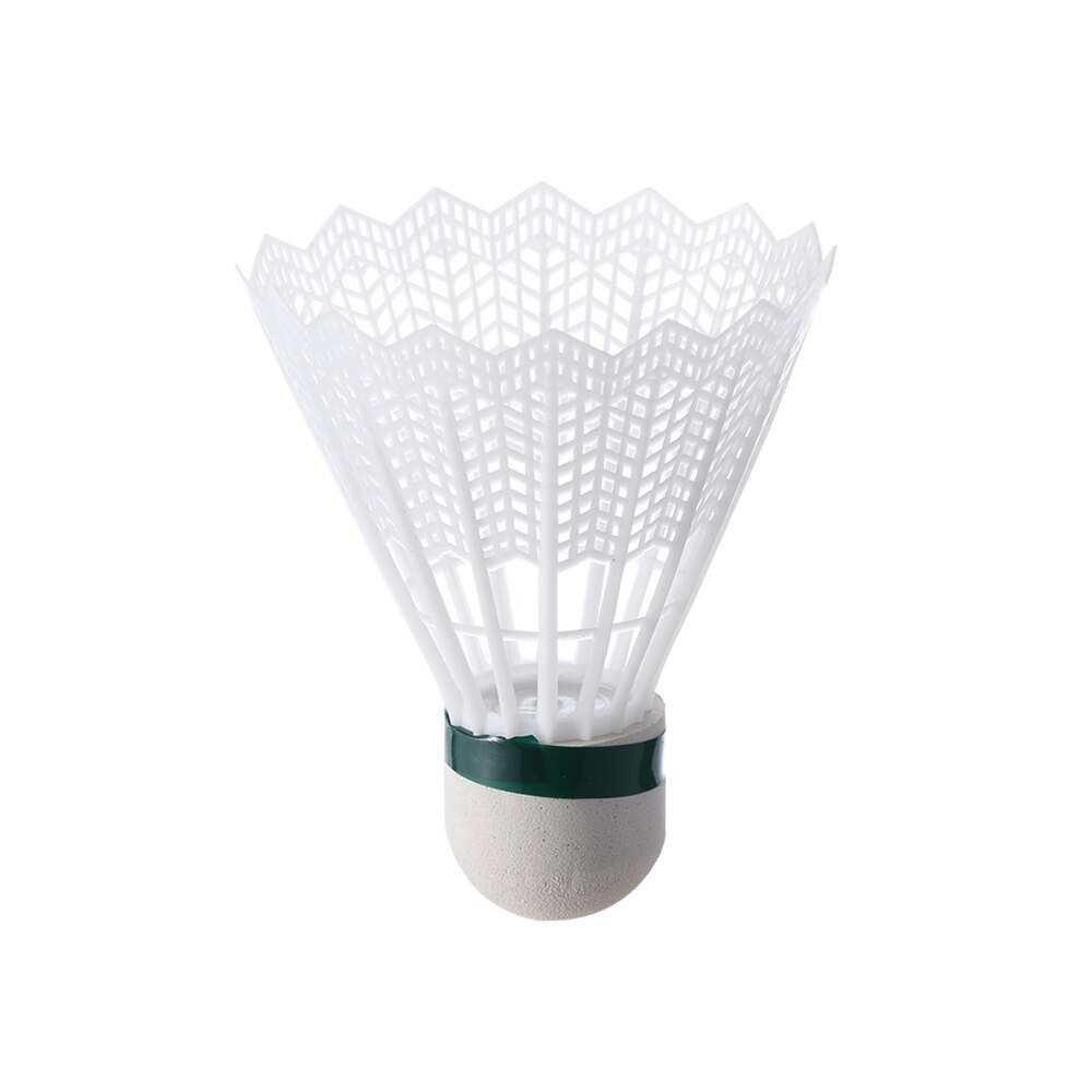 12 stk/sæt hvide fjerkræ badminton skum bolde fritid udendørs spil ketsjer sport badminton træning
