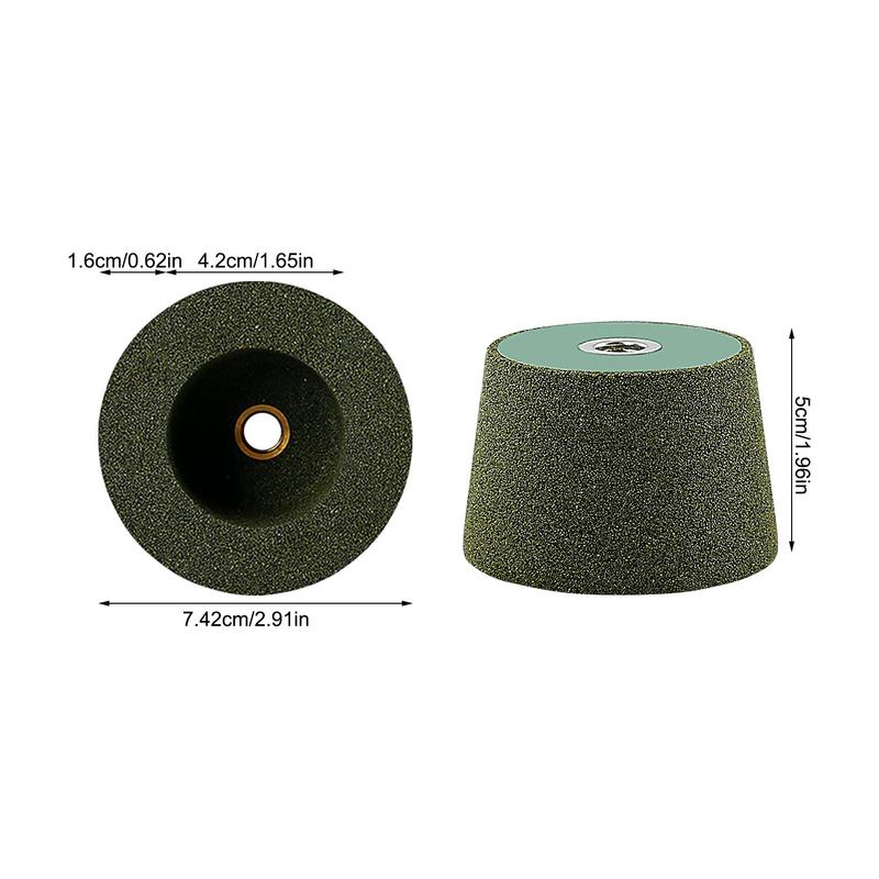 Ruote per smerigliatrice angolare Ruote per molatura e lucidatura di roccia Utensili per ruote per lucidatura in carburo di silicio per un efficace rimozione della ruggine