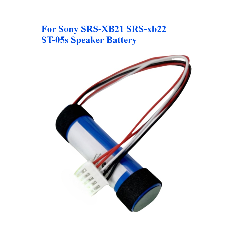 Para Sony SRS-XB13 XB12 XB10 XB31 XB32 HG1 HG2 HG10 ST-06 06S X3 XB2 XB01 XB20 XB40 XB41 XB43 SF-08 02 Bateria de alto-falante Bluetooth: Peach blossom