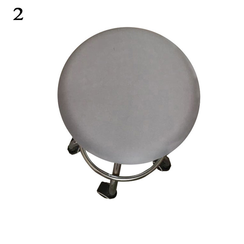 Ronde Stoel Cover Spandex Bar Kruk Cover Elastische Stoelhoezen Thuis Stoel Eenvoudige Stretch Stoel Cover Bloemen gedrukt