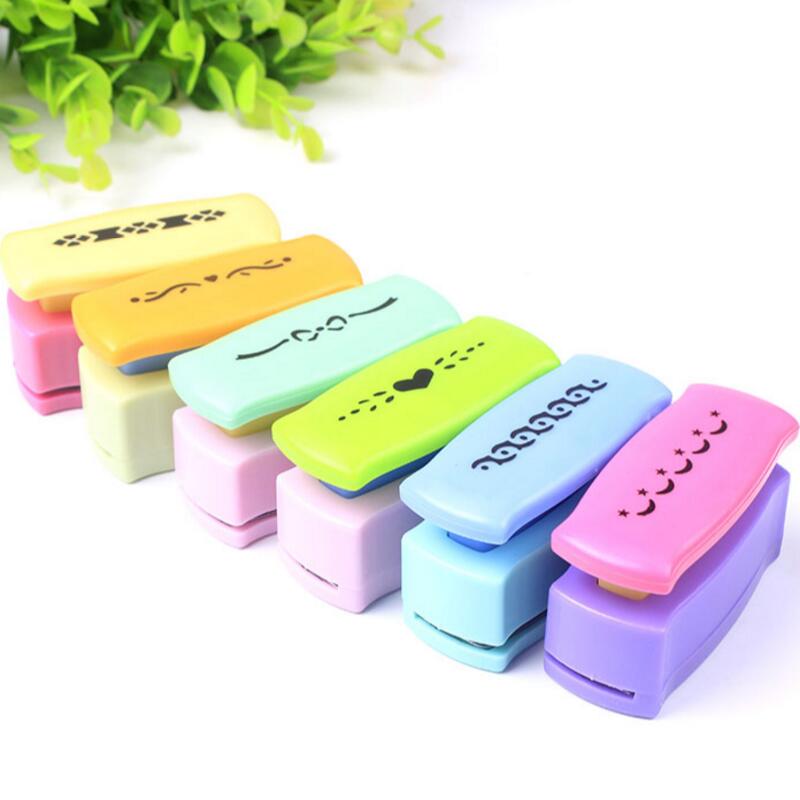 15 Style DIY Paper Printing Card Cutter Scrapbook Shaper small Embossing device Hole border Punch Kids Handmade Craft YH43
