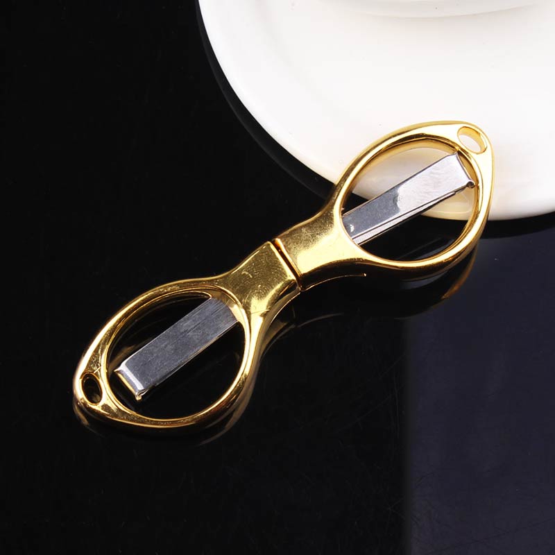 Portable Mini Folding Scissors Multi-Purpose Household Scissors For Travel DIY shear Student Office Scissor School Stationary