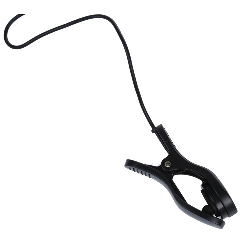 Universal General Guitar Acoustic Clip On Pickup Piezo Contact Microphone Black