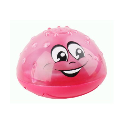 Bad Speelgoed Spuiten Water Licht Draaien Met Douche Zwembad Kinderen Speelgoed Voor Kinderen Peuter Zwemmen Party Badkamer Led Licht Speelgoed: Red Water Ball