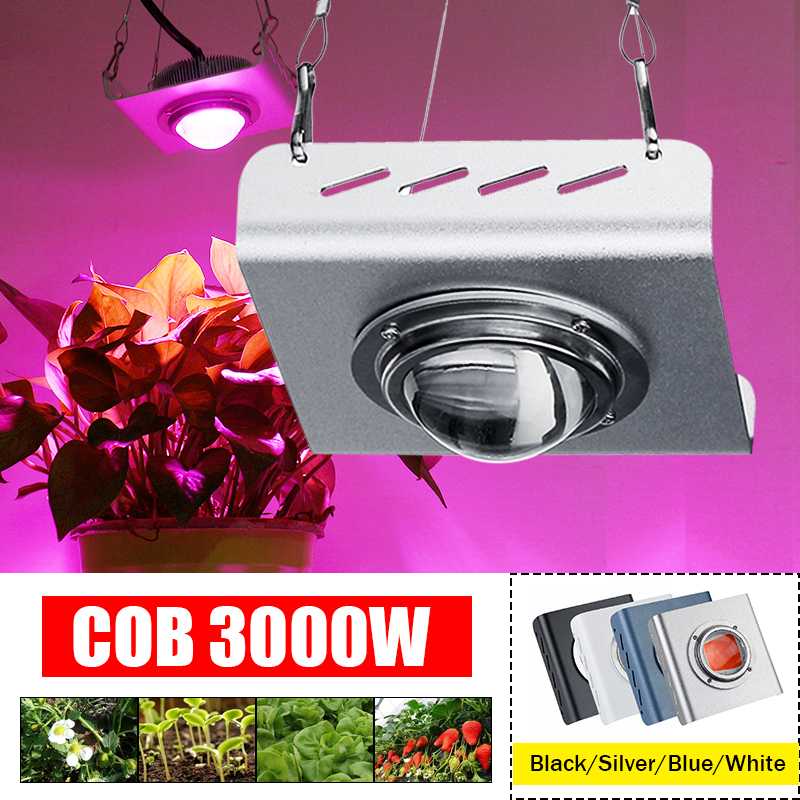 3000W COB LED Grow Light Full Spectrum 4000K for Indoor Outdoor Hydroponic Greenhouse Plant Growth Lighting lamp Waterproof
