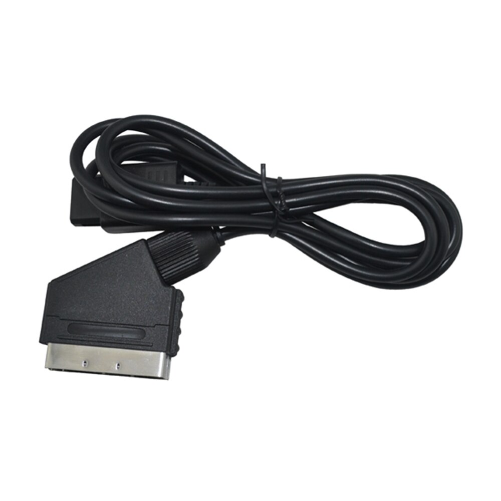 A/V TV Video Game cable Scart Cable For SNES for Gamecube N64 Console Compatible with NTSC system