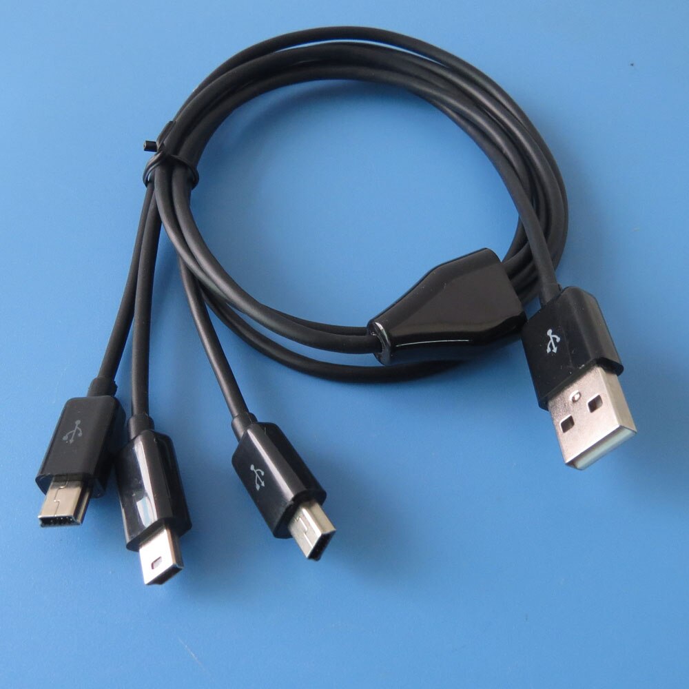 3 In 1 Mini Usb Data Charger Kabel 1Meter