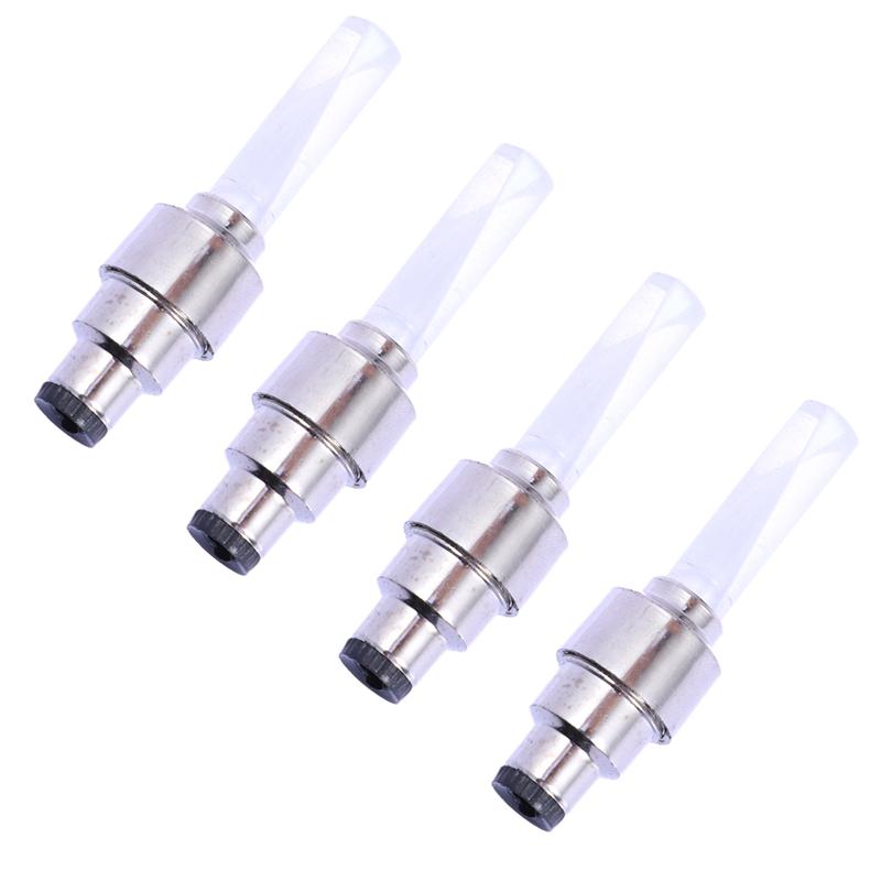 5Pcs Fiets Ventiel Licht Bike Valve Lamp Zeven Kleuren Tire Caps Led Lampen Flash Wiel Licht Voor Auto &#39;S fietsen Motoren: 4pcs Colorful