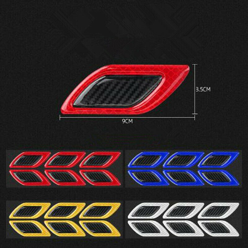Car Auto Reflective Warn Strip Tape Bumper Safety Stickers Decal Car Accessories PVC Reflective Stickers