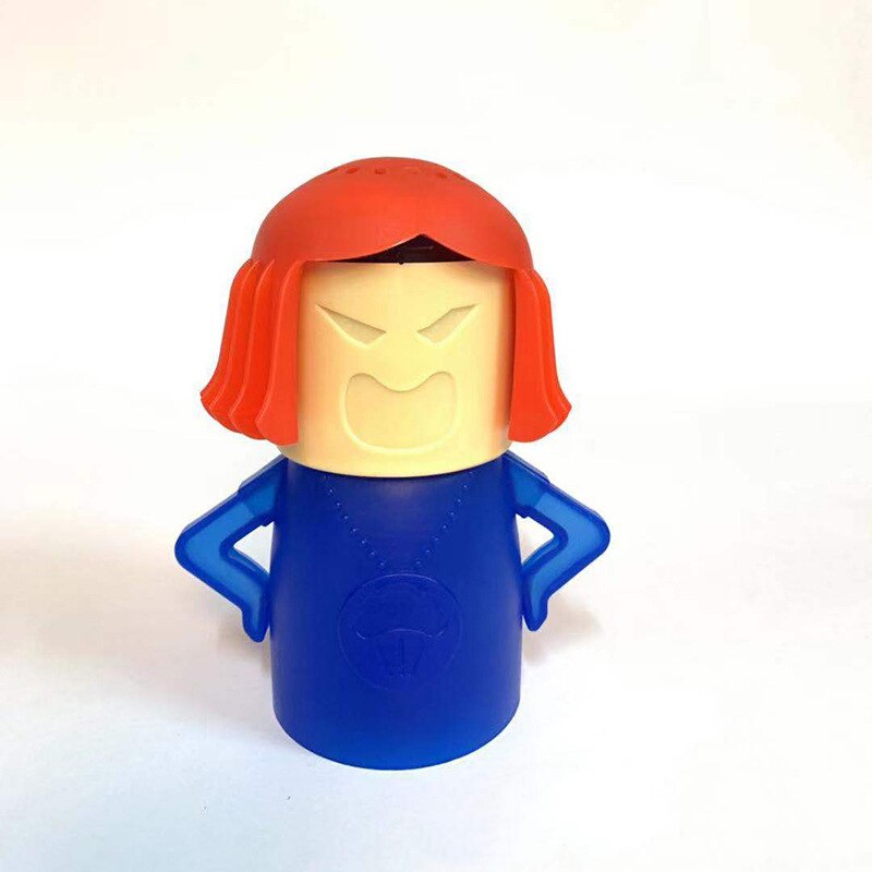 Pp Plastic Milieubescherming Cartoon Angry Mom Magnetron Schoonmaken Tool Magnetron Om Geur