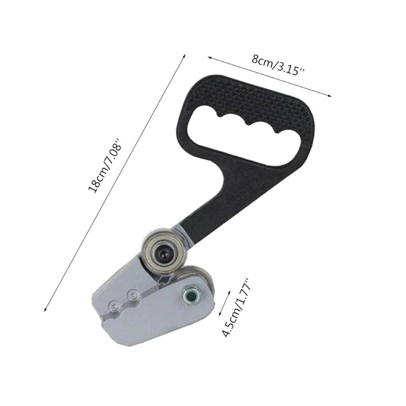 Multifunctional Metal Plate Cutter Aluminum Wood Cutting Knife Metal Cutter Tool Portable Iron Plate Hand Tools Knife B03E