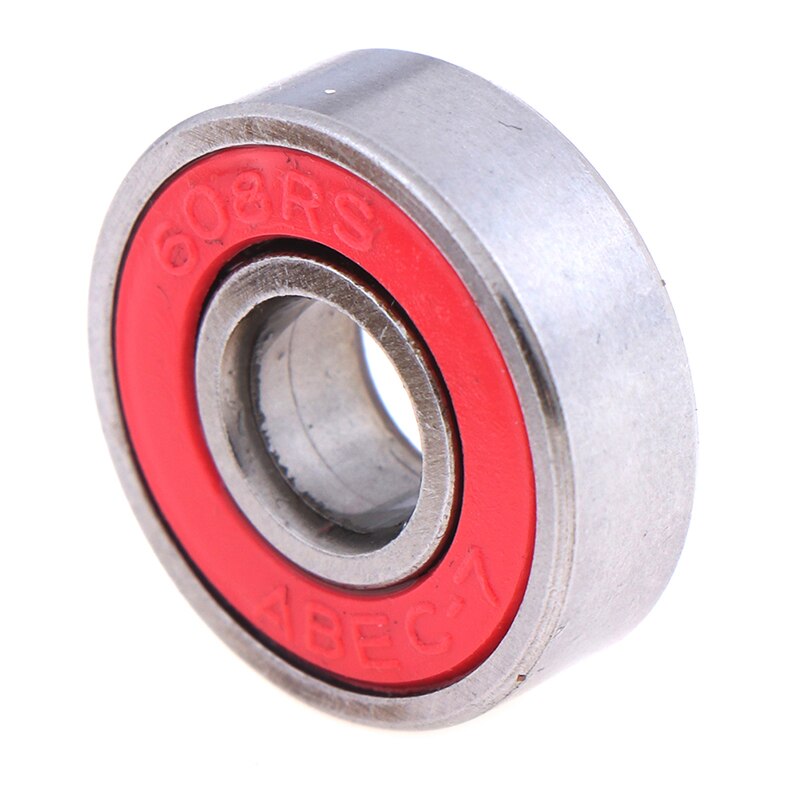 5Pcs Red ABEC-7 608RS Skateboard Roller Sealed Ball Bearings 8x22x7mm