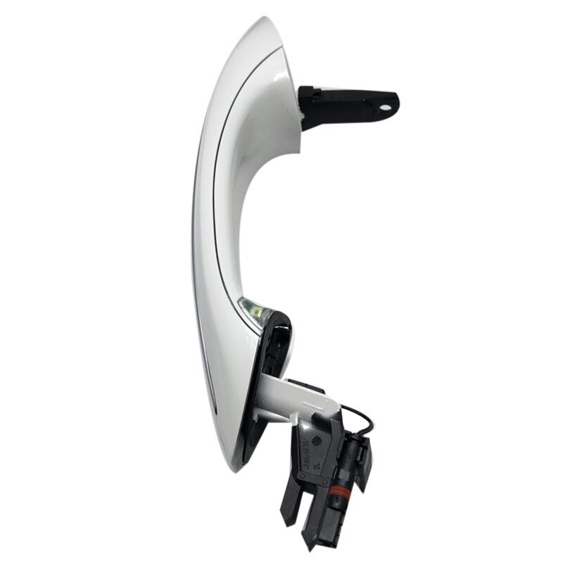 51217276243 Front Left Exterior Door Handle For-BMW 5 / 6 / 7 Series F07 F10 F11 F06 F12 F13 F01 F02 F03 F04(White)