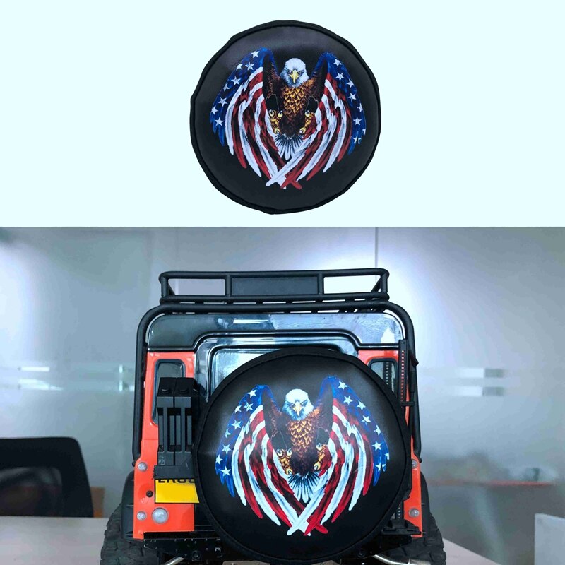 Zapasowych opon 115-120Mm opony pokrywa dla Traxxas Trx4 koła gąsienica Rc części akcesoria