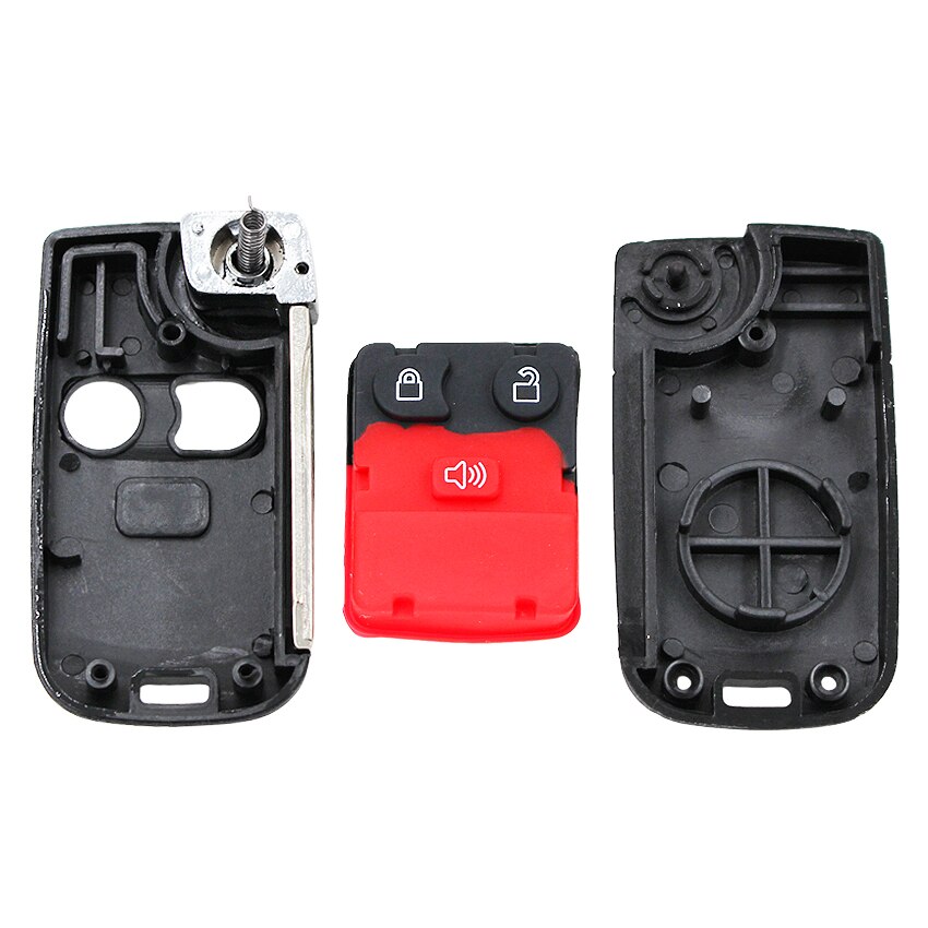 Folding 2 Button Remote Smart Car Key Shell Case H... – Grandado