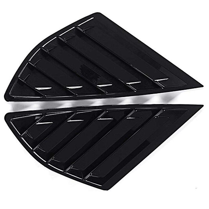 Auto achterpaneel zijventilatie raam lamellen afdekkingen voor ford fusion 4 deurs