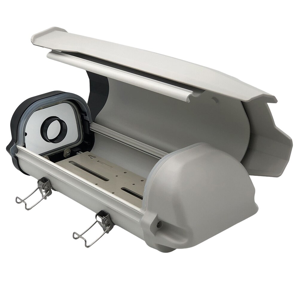 11 Inch Double Lock CCTV Camera Housing 390x165x120mm Aluminum Alloy Outdoor Enclosure Casing for Surveillance Security Camera
