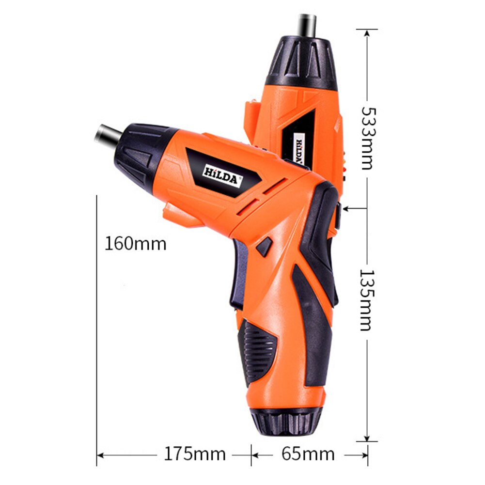 4.2V Electric Screwdriver Multi-functional Cordless Rechargeable Power Drill Kit Screw Installation Wood Drilling Machine