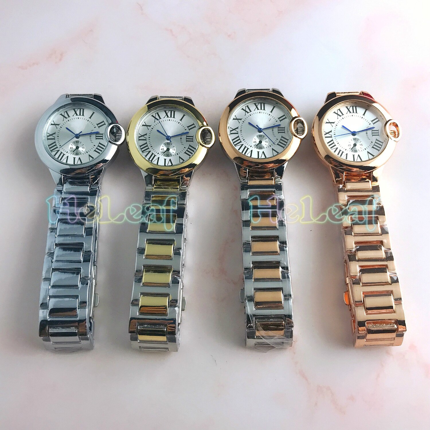 Silver Gold Stainless brand Watch Quartz Wrist Watches Ladies Girls Famous Female Clock Montre Femme reloj